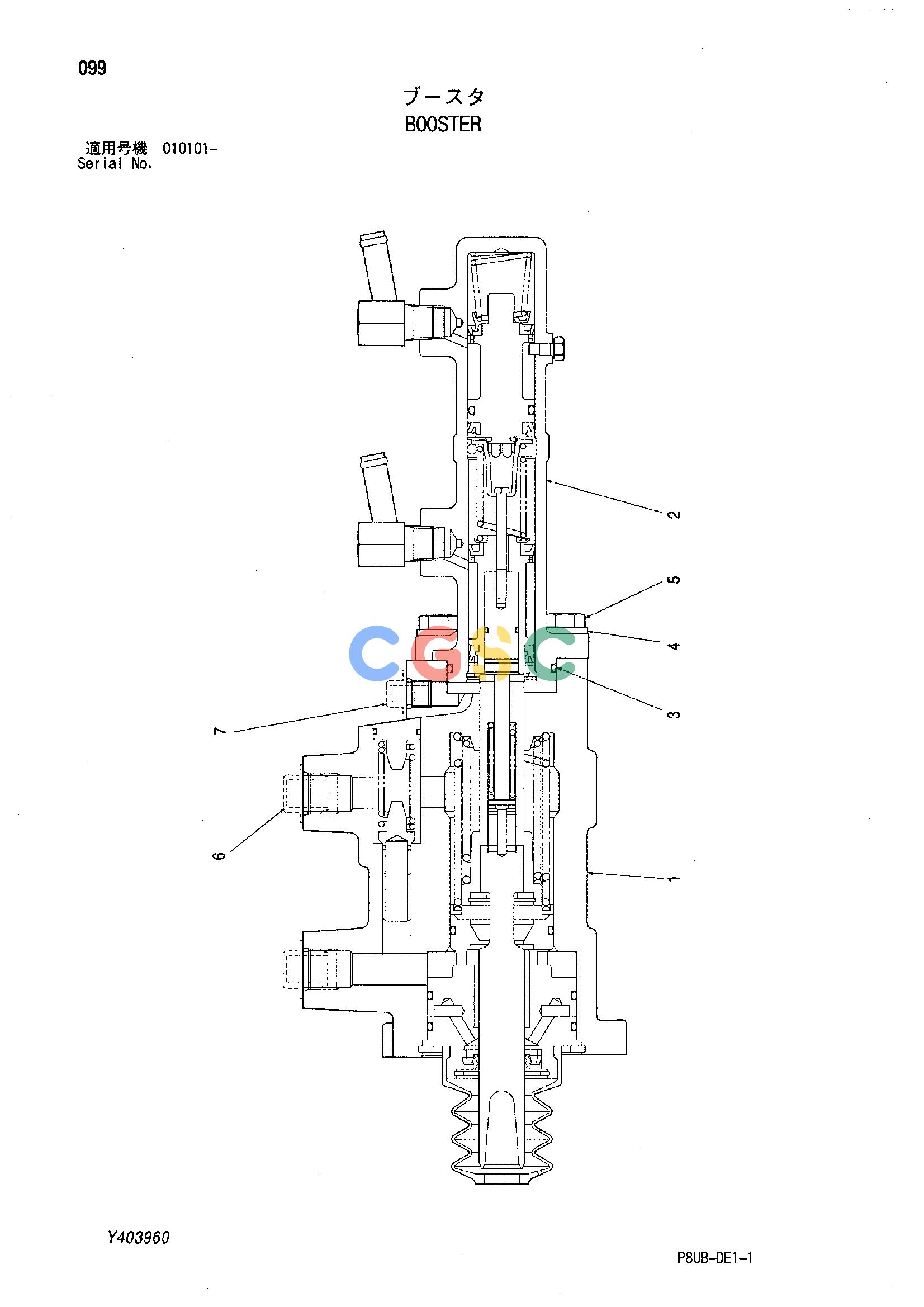 日立零件查询（CP210）BOOSTER Hitachi HOP online