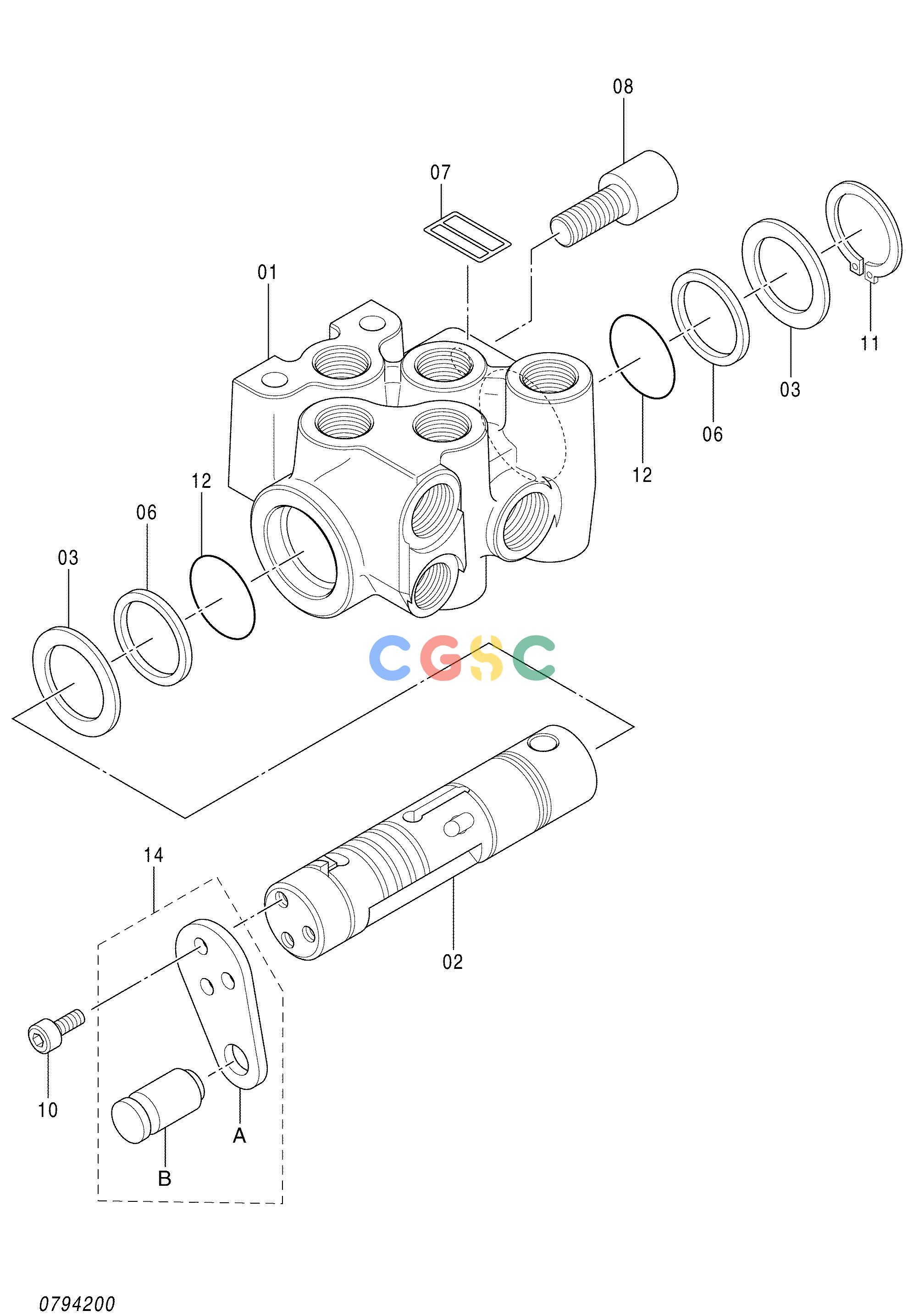 日立零件查询（MA200-G）VALVE;LOCK Hitachi HOP online