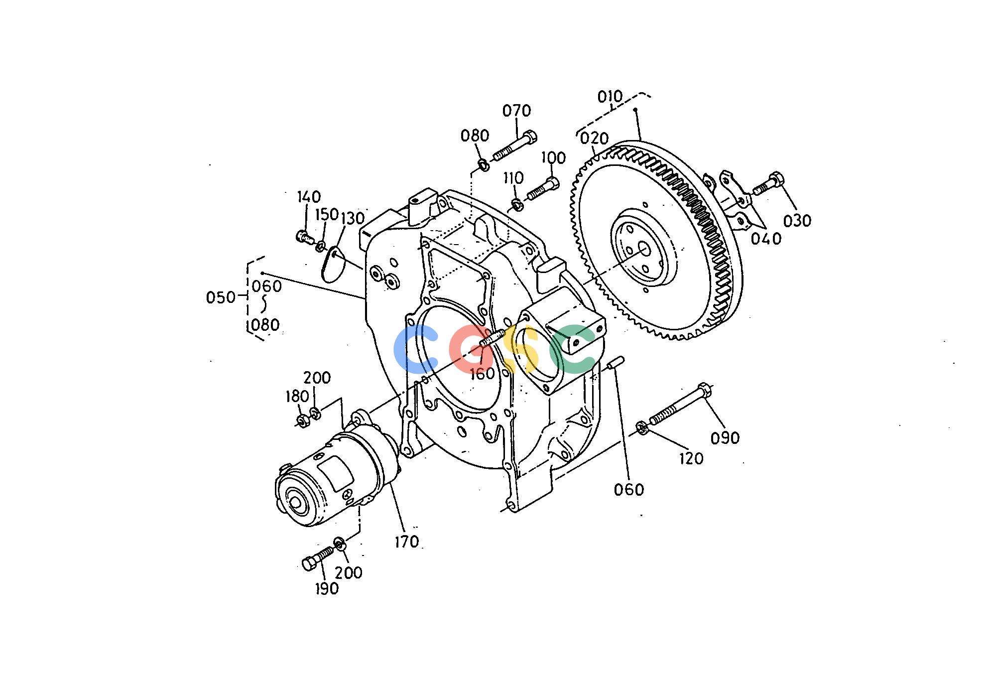 久保田零件查询E01200 FLYWHEEL ENGINEEPC Kubota online