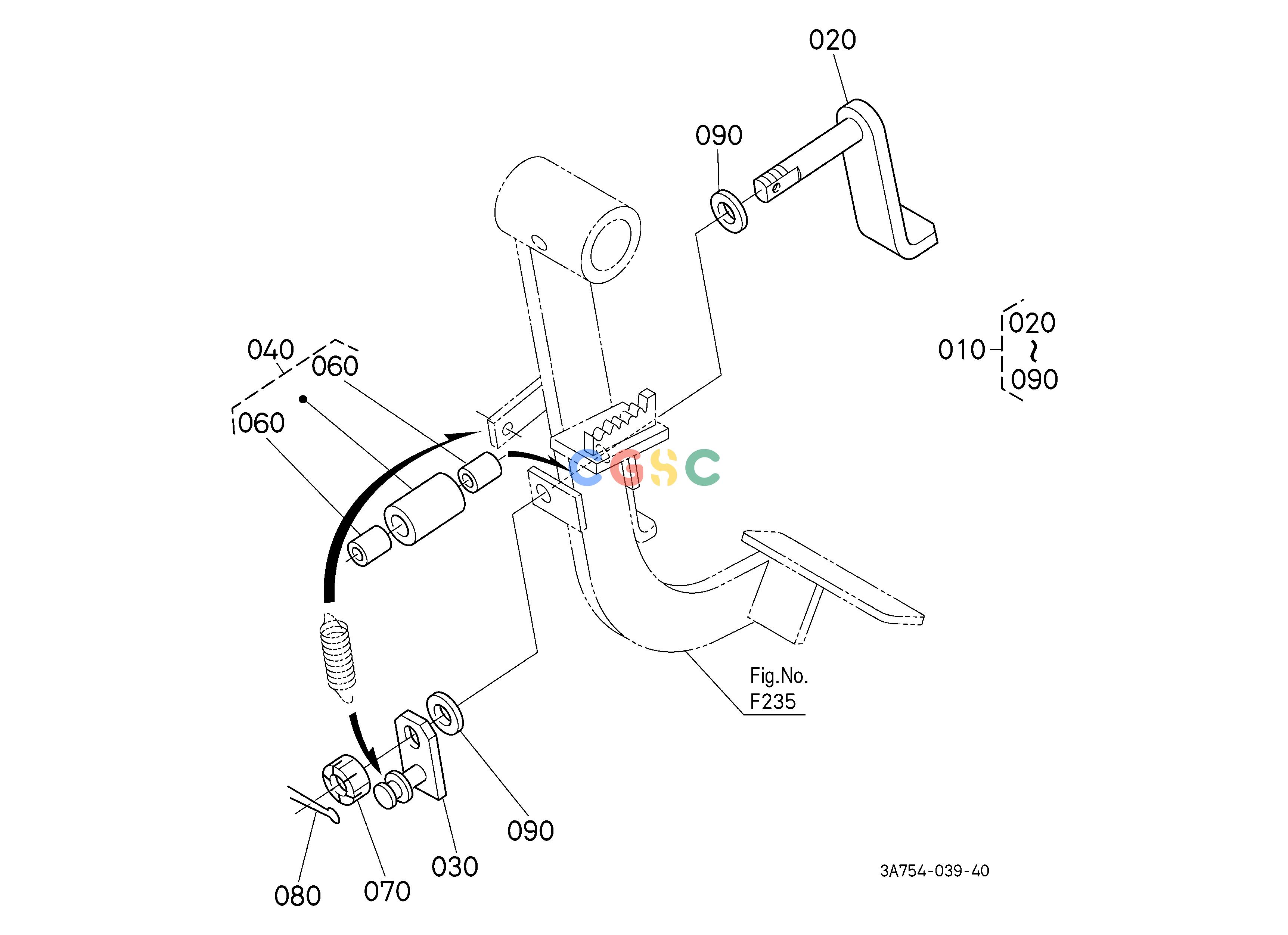 久保田零件查询U35500 LEVER JOINT STAY KIT [OPTION] ## S.No.;B:50008 to 50876 OPTIONEPC Kubota online