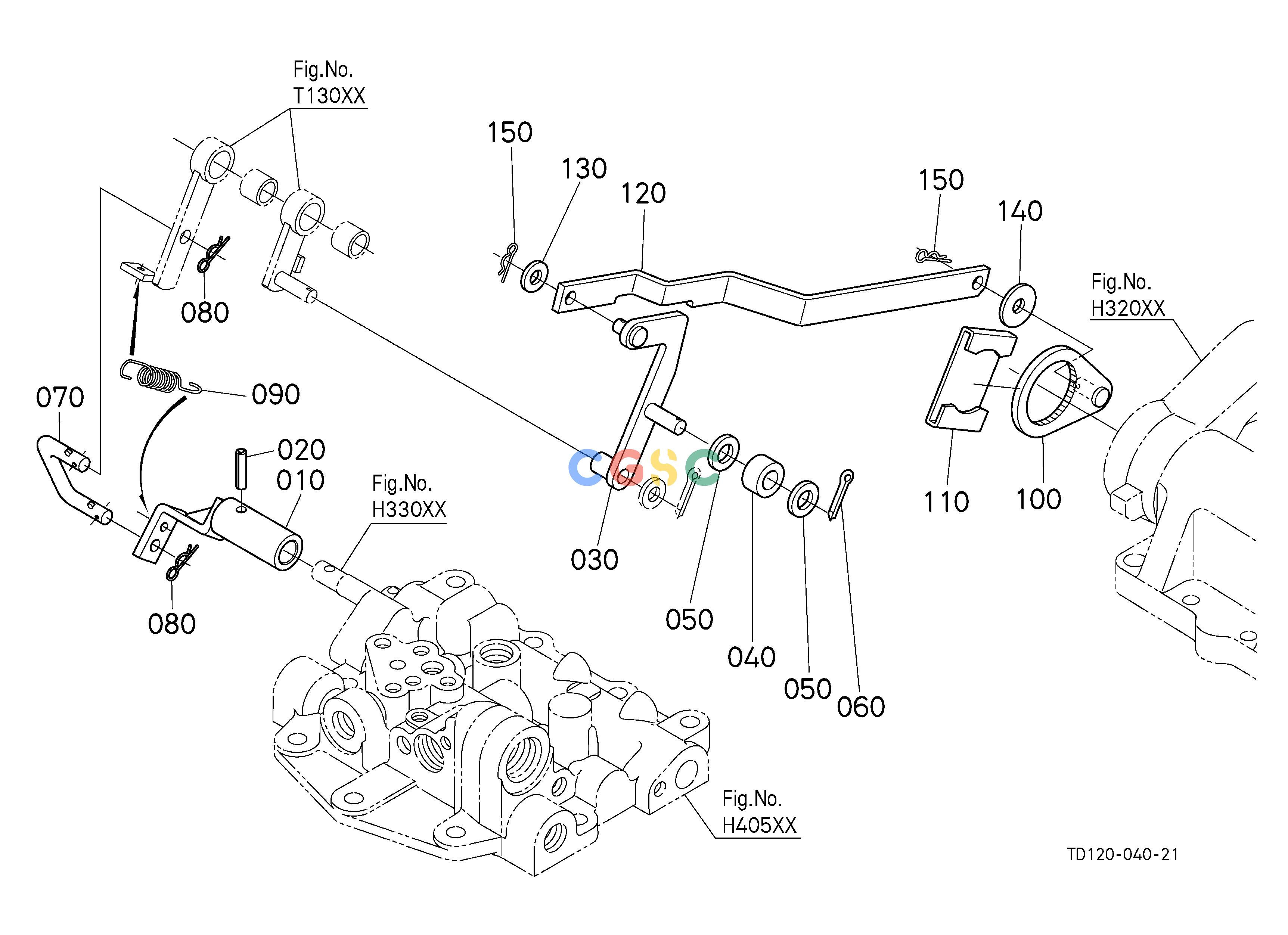 久保田零件查询T13300 POSITION CONTROL LINK (WITH DRAFT) (W/G No.L8318) [OPTION] OPTIONEPC Kubota online