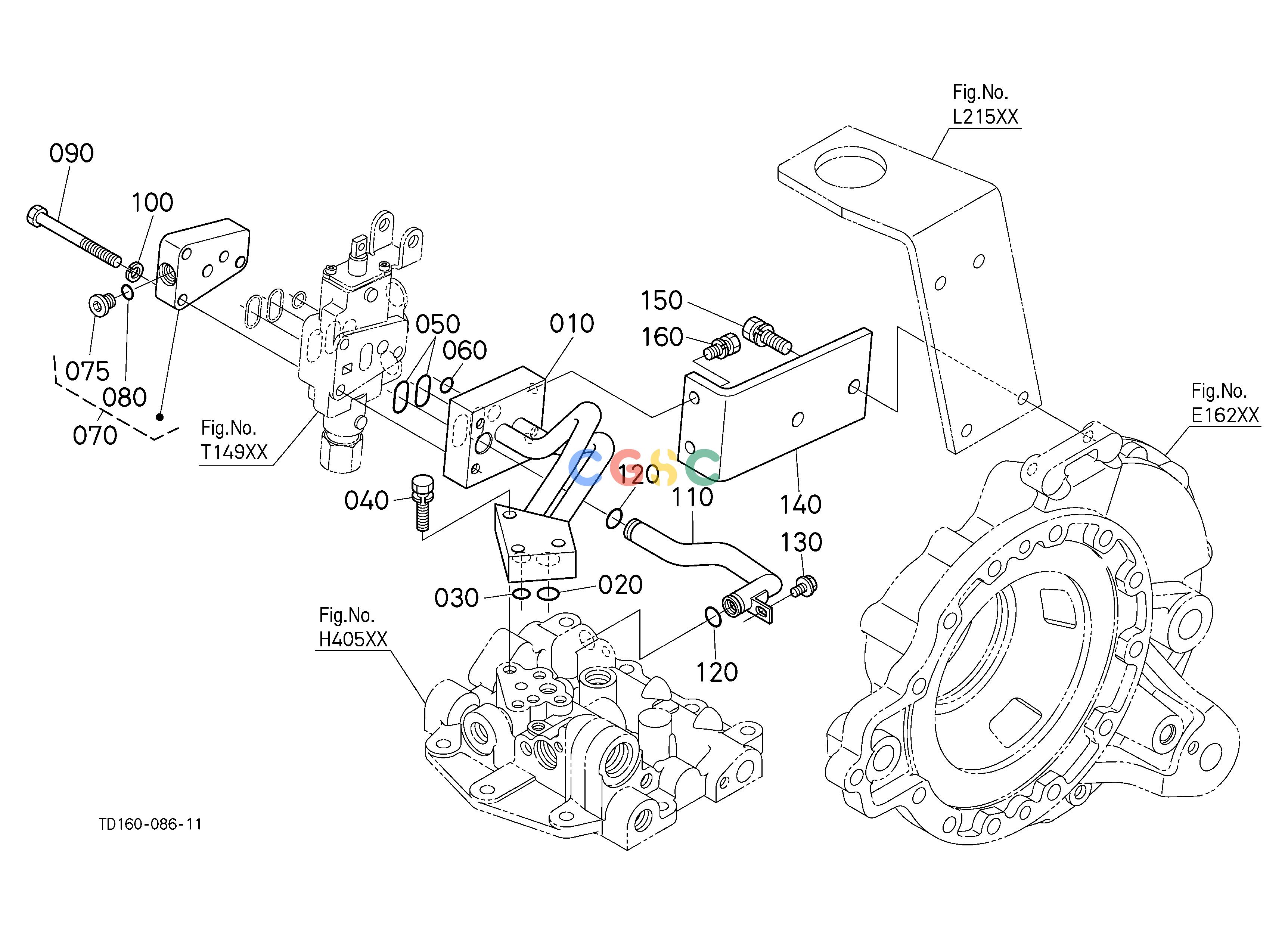 久保田零件查询T15000 AUXILIARY CONTROL VALVE LEVER (W/G No.L8335) [OPTION] OPTIONEPC Kubota online
