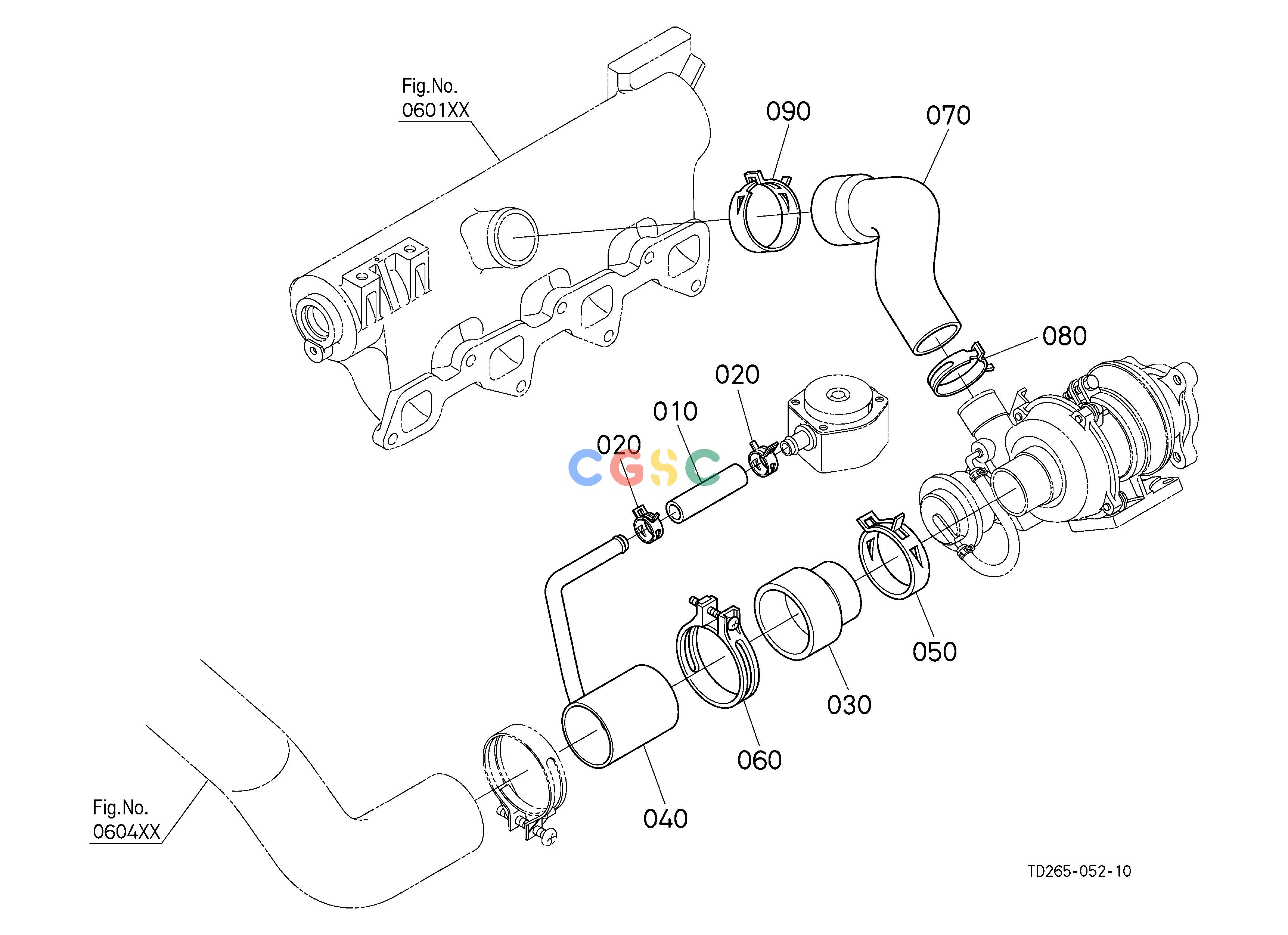 久保田零件查询060500 INLET PIPE ENGINEEPC Kubota online