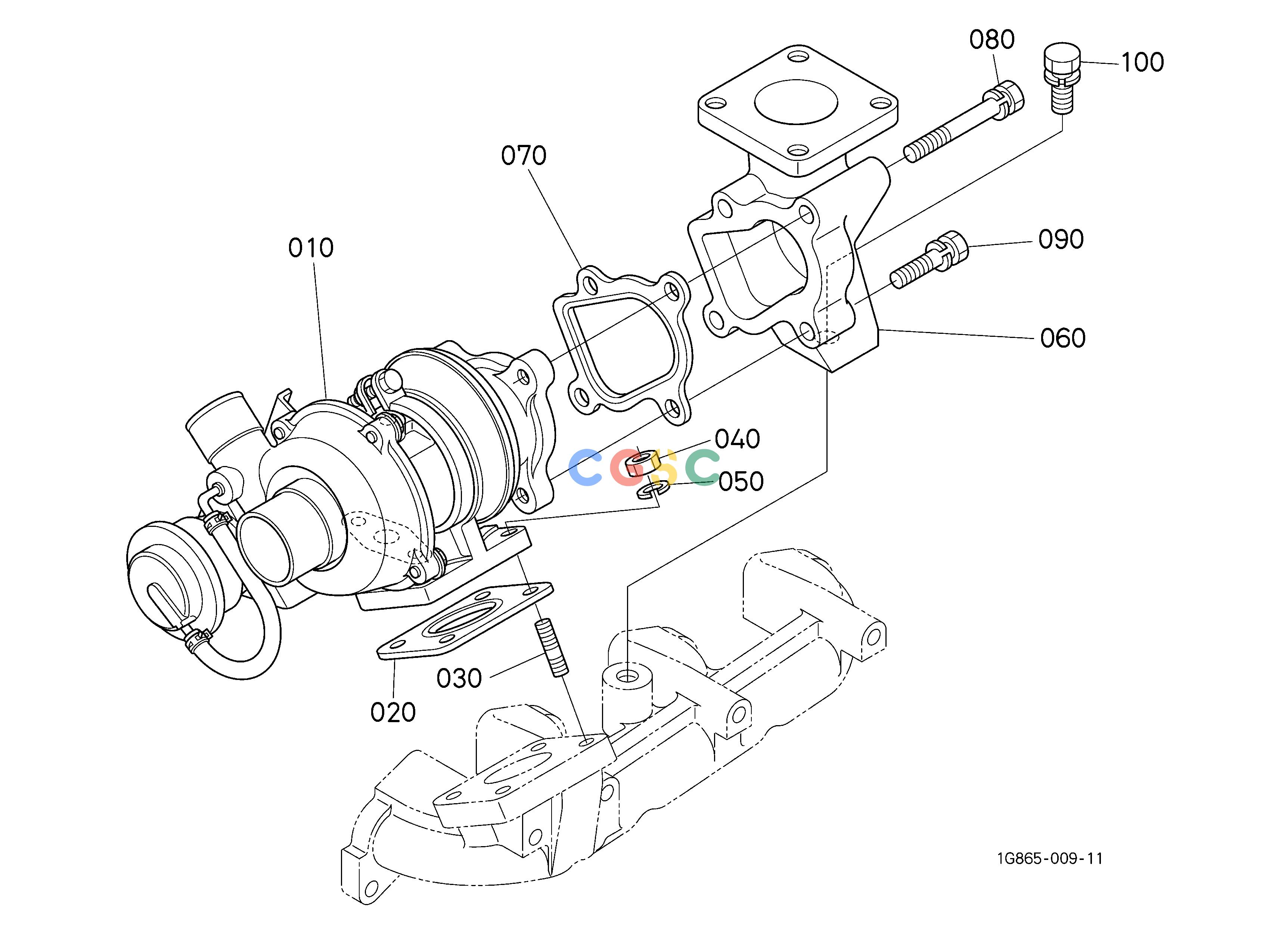 久保田零件查询060700 TURBO CHARGER ENGINEEPC Kubota online