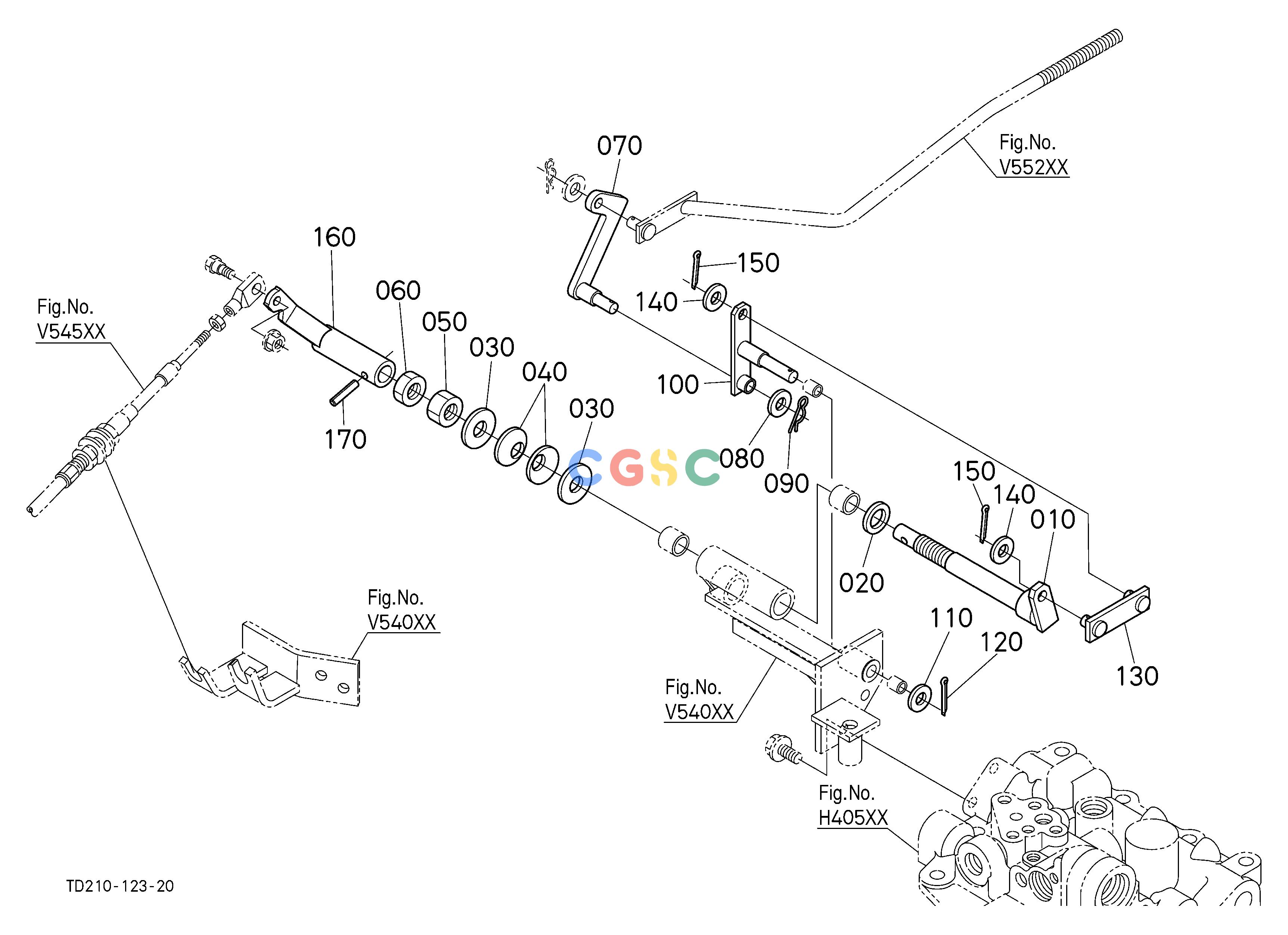 久保田零件查询V55000 DRAFT CONTROL LINK (WITH DRAFT) (W/G No.L8376) [OPTION] OPTIONEPC Kubota online