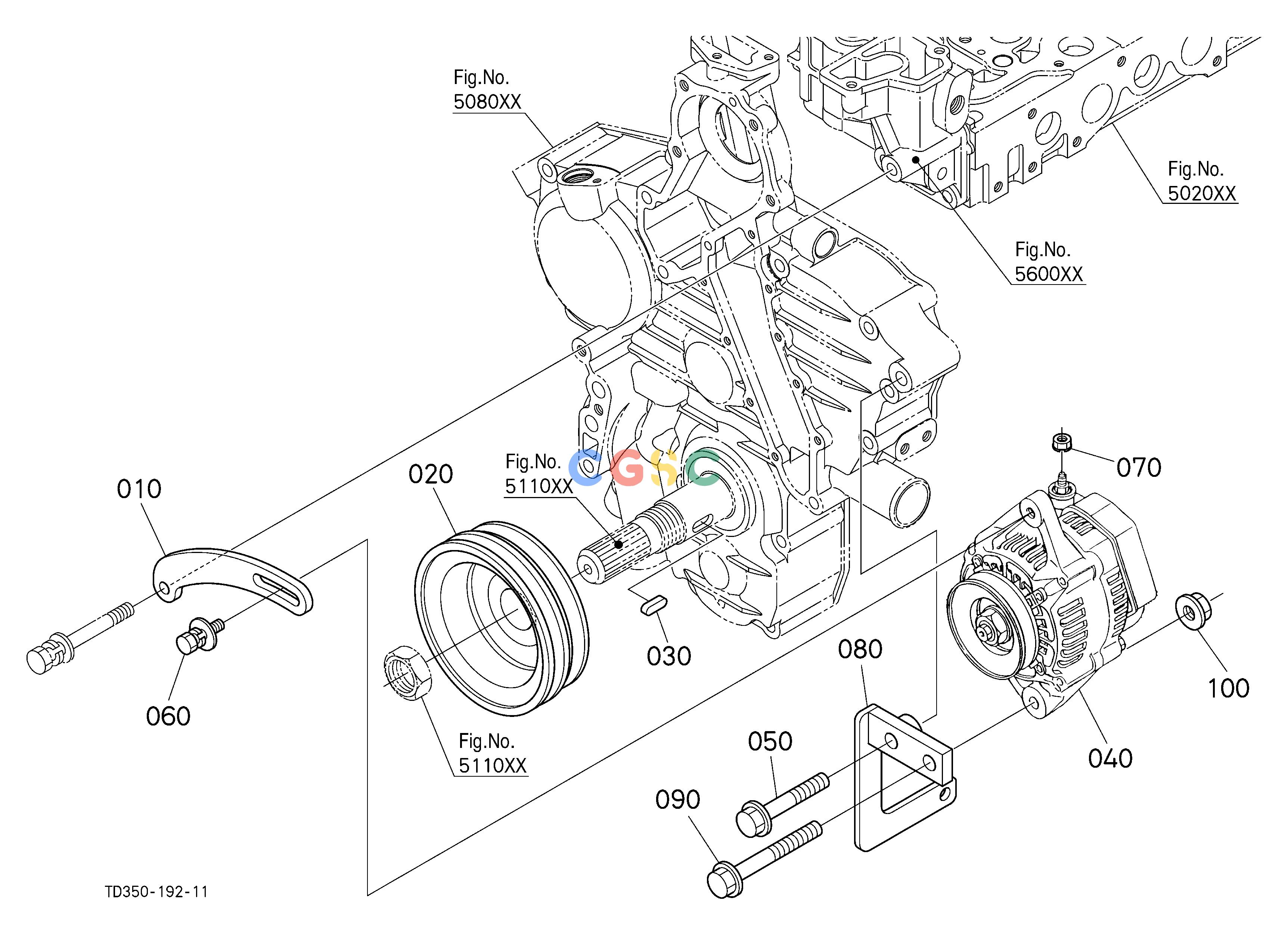 久保田零件查询A51503 ALTERNATOR [CA] [OLD] ## S.No.30467 to 40485 S.No.;30467 to 40485 ELECTRICAL SYSTEMEPC Kubota online