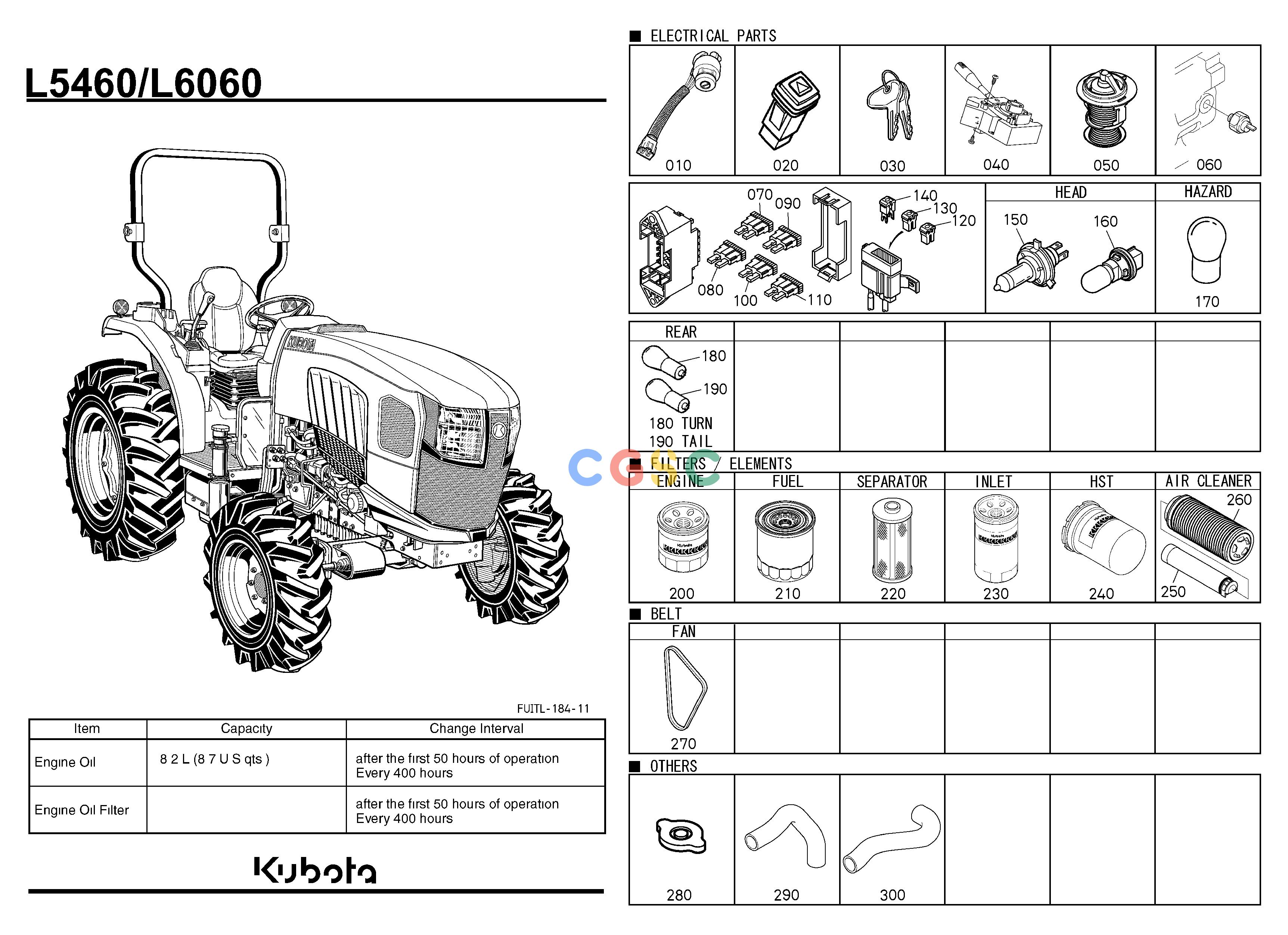 久保田零件查询000002 FREQUENTLY USED ITEMS [A] FREQUENTLY USED ITEMSEPC Kubota online