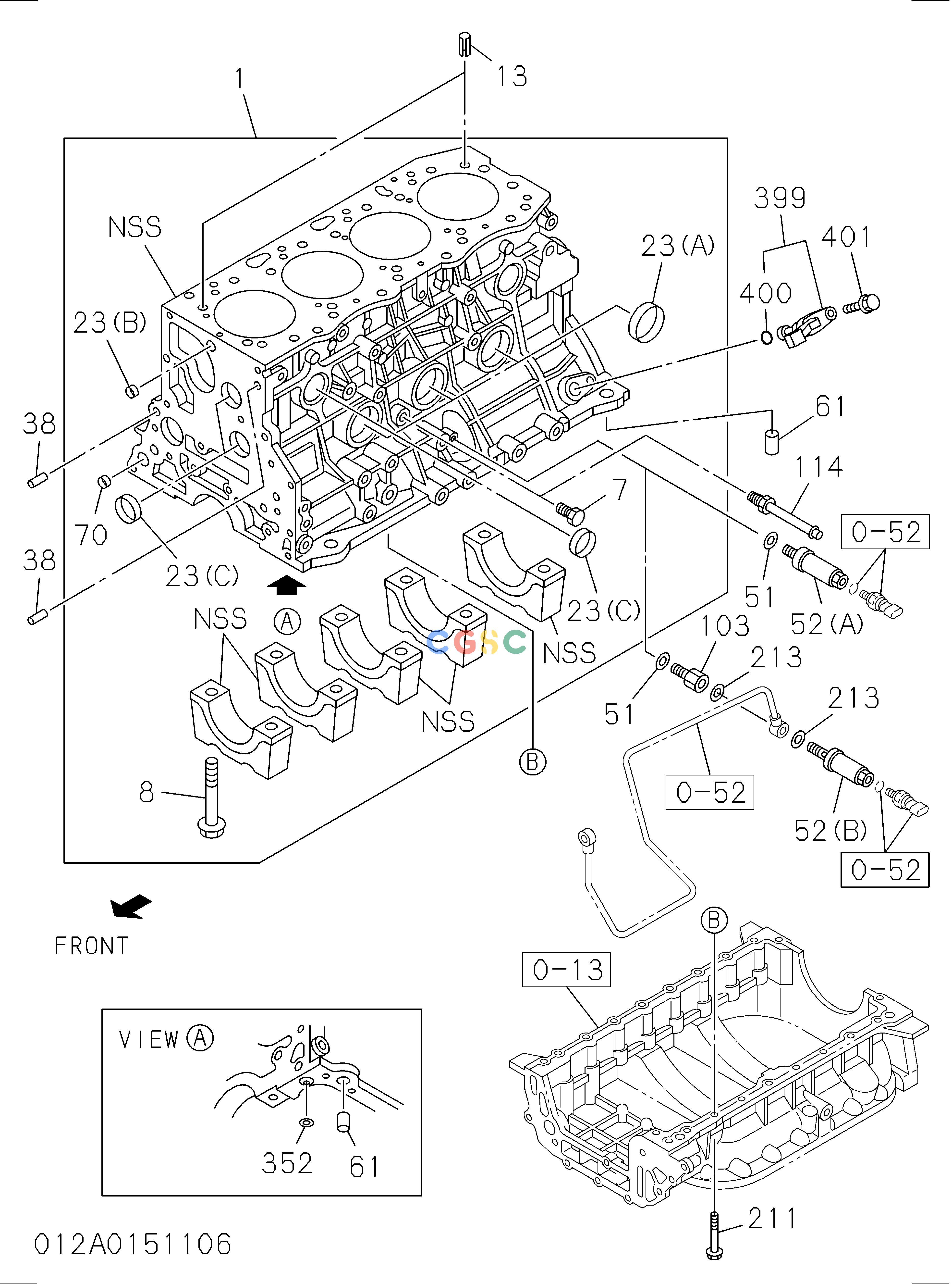 日立零件查询（CP220-3）012: CYLINDER BLOCK Hitachi HOP online