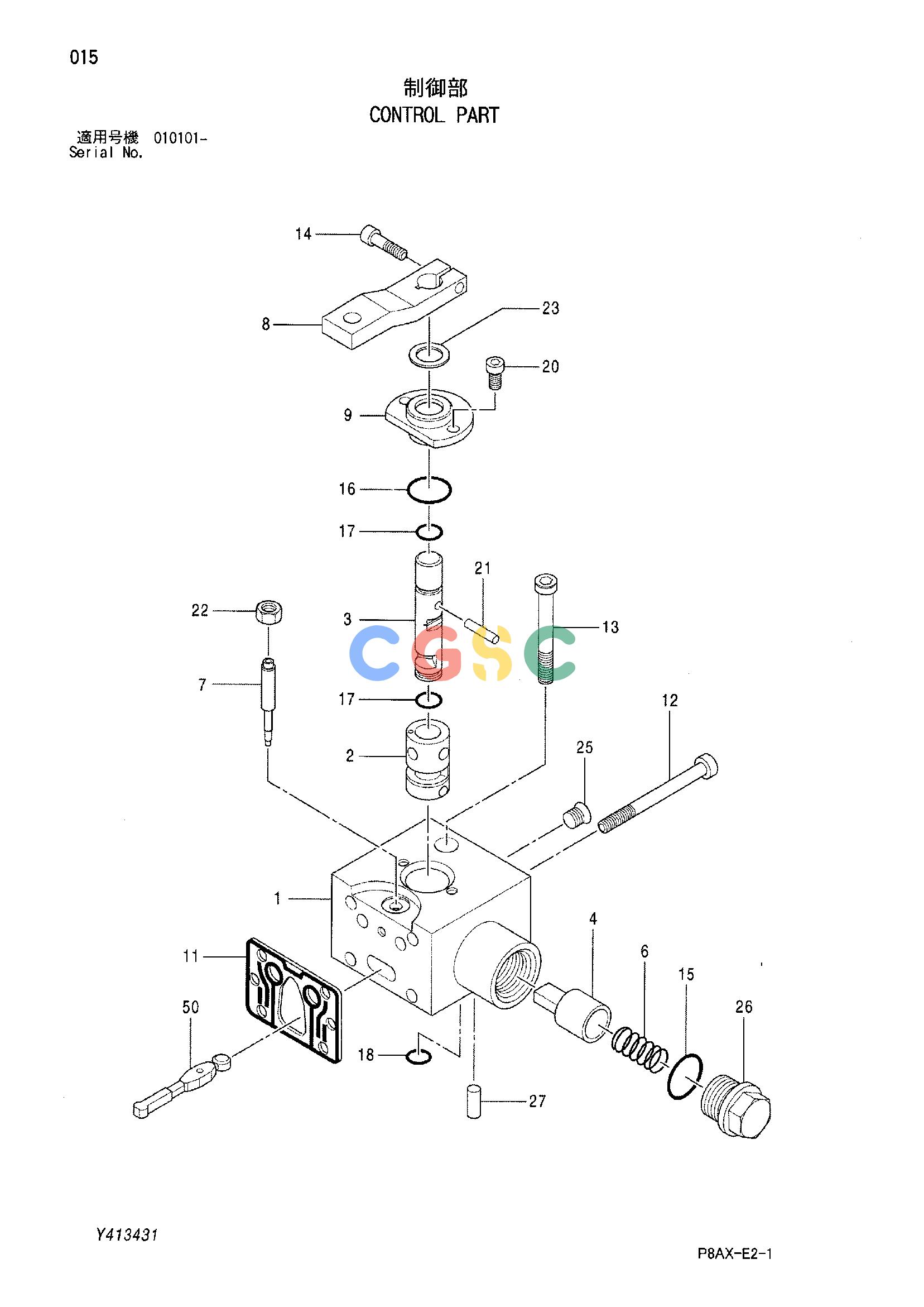 日立零件查询（CS125）CONTROL PART Hitachi HOP online