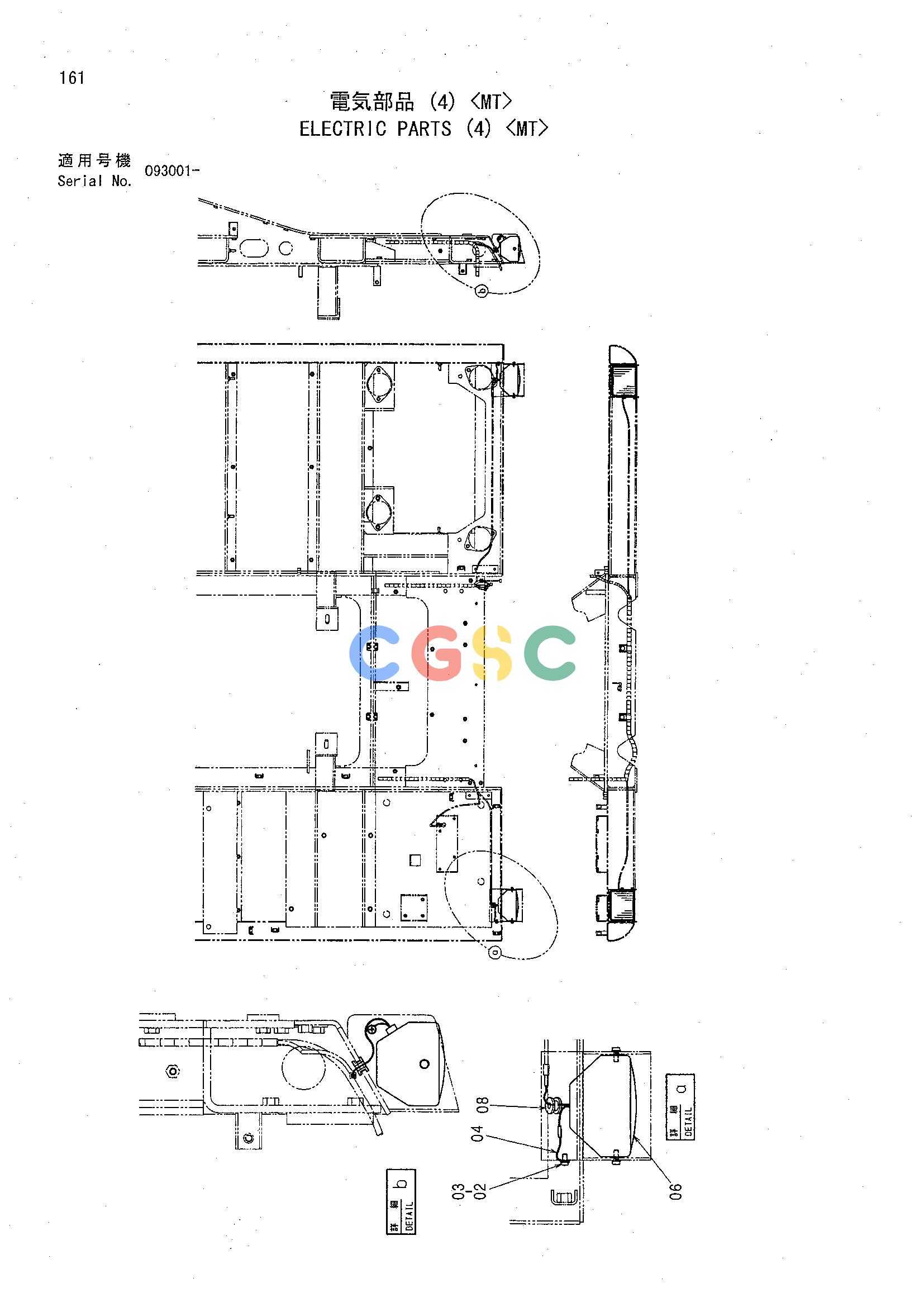 日立零件查询（CHR70）ELECTRIC PARTS (4) <MT> Hitachi HOP online